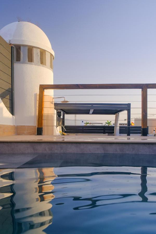 Appartamento Ático con piscina privada a 150m de la playa Vera Esterno foto