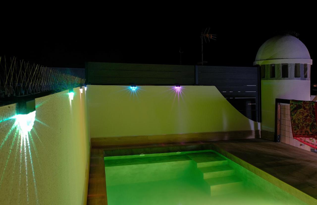 Appartamento Ático con piscina privada a 150m de la playa Vera Esterno foto