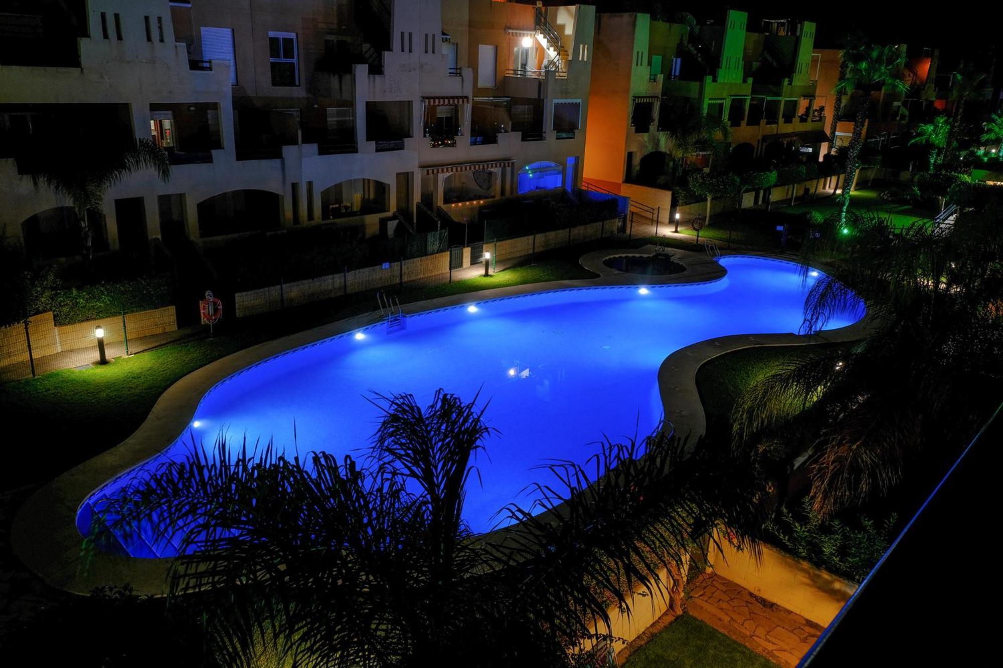 Appartamento Ático con piscina privada a 150m de la playa Vera Esterno foto