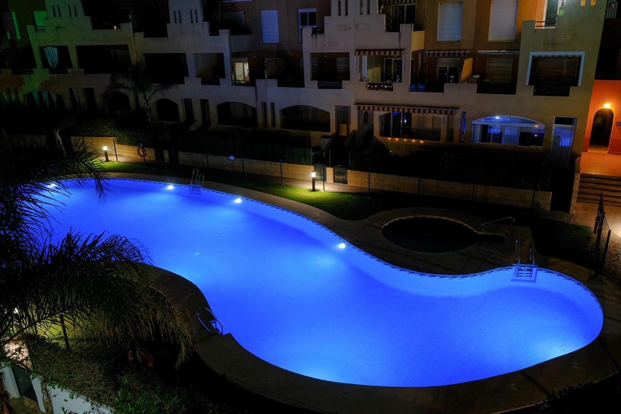 Appartamento Ático con piscina privada a 150m de la playa Vera Esterno foto